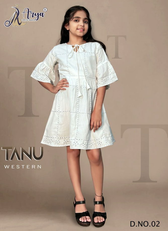 Tannu And Ariva top And Pant Western Kids Girl's Wear Catalog
